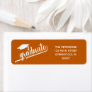 Search for graduation announcement return address labels Graduate