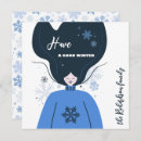 Search for women christmas cards Snowflakes
