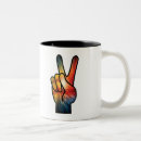 Search for rainbow peace mugs Hippy