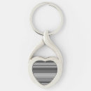 Search for grey stripe key rings Striped