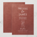 Search for rust orange wedding invitations Fall