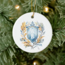 Search for crest christmas tree decorations Blue