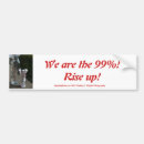 Search for nine bumper stickers We are the 99