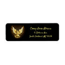Search for peace dove return address labels Gold