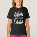 Search for sunrise sunset tshirts Vacation
