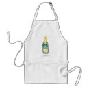 Search for wine bottle aprons Watercolor