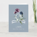 Search for libra birthday cards Watercolor