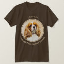 Search for cavalier king charles spaniel tshirts Dog
