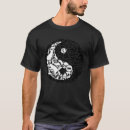 Search for yin yang cat tshirts White