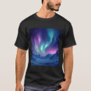 Search for northern lights tshirts Sky