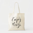 Search for enjoy bags Typography