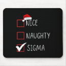 Search for sigma mousepads Santa claus