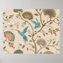 Search for vintage bird art Textile