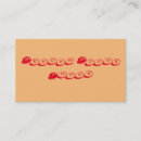 Search for tutor business cards Red
