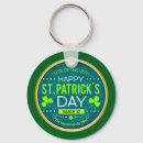Search for irish holiday key rings Shamrock