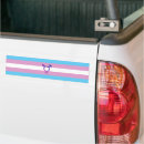 Search for transgender pride bumper stickers Trans flag