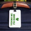 Search for irish luggage tags Shamrock