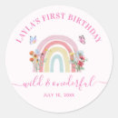 Search for onederful stickers Baby girl