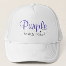 Search for purple hats Typography