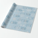 Search for let it snow wrapping paper Winter