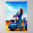 Search for motorbike girl posters Woman