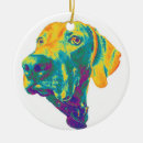 Search for weimaraner christmas tree decorations Pet
