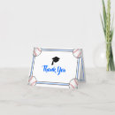 Search for black blue thank you cards High school
