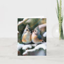 Search for titmouse cards Snow