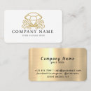Search for jewelry care business cards Elegant