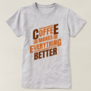 Search for funny coffee sayings tshirts Typography