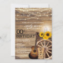 Search for barrel birthday invitations Rustic