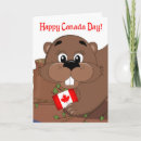 Search for canadian flag cards Beaver