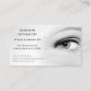 Search for optometry business cards Optician