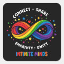 Search for minds stickers Neurodivergent