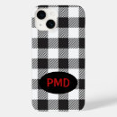 Search for red and white gingham pattern iphone cases Buffalo plaid