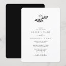 Search for black butterfly invitations Simple