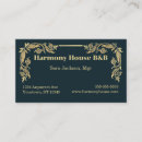 Search for gold leaf business cards Vintage