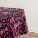 Search for pink floral tablecloths Vintage