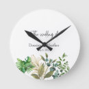 Search for wedding clocks Botanical