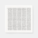 Search for pi symbols napkins Geek