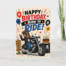 Search for funny biker cards Chopper