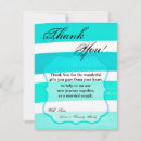 Search for teal thank you cards Ombre