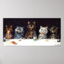 Search for louis wain posters Vintage illustration