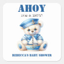 Search for sailor baby shower stickers Blue