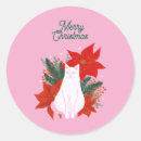 Search for merry christmas cat stickers Kitty