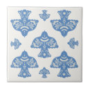 Search for blue and cream tiles Vintage