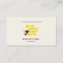 Search for bee business cards Watercolor