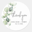 Search for eucalyptus wedding stickers Script