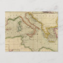 Search for map of the mediterranean sea postcards Inset