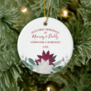 Search for mummy christmas tree decorations Poinsettia